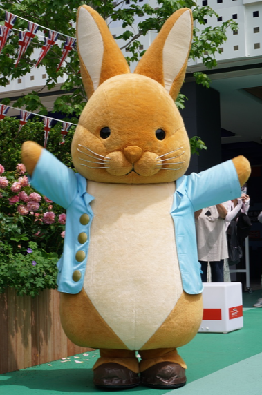 うさぎの着ぐるみ